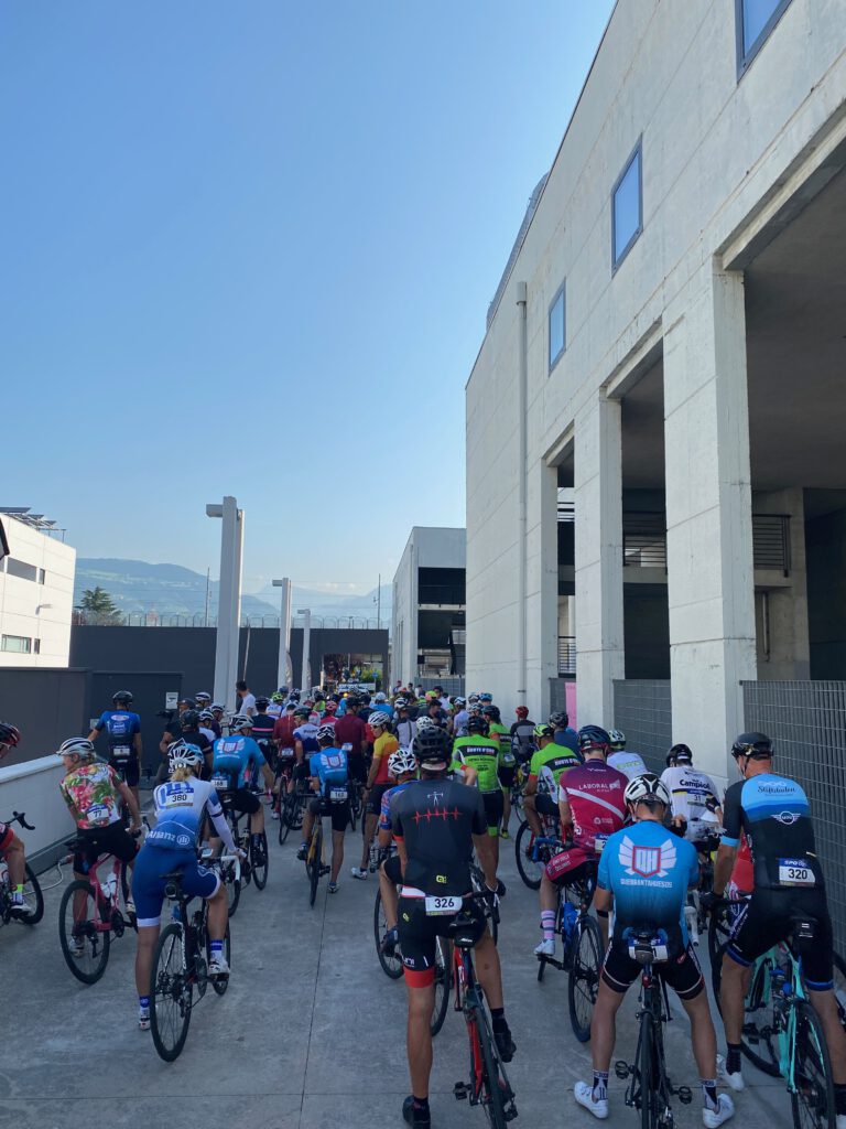 Fiera Bolzano, wachtne op de start