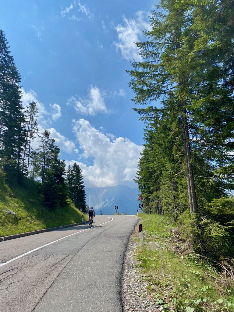 Fietsen in Zuid-Tirol naar de top van de Niagrapas