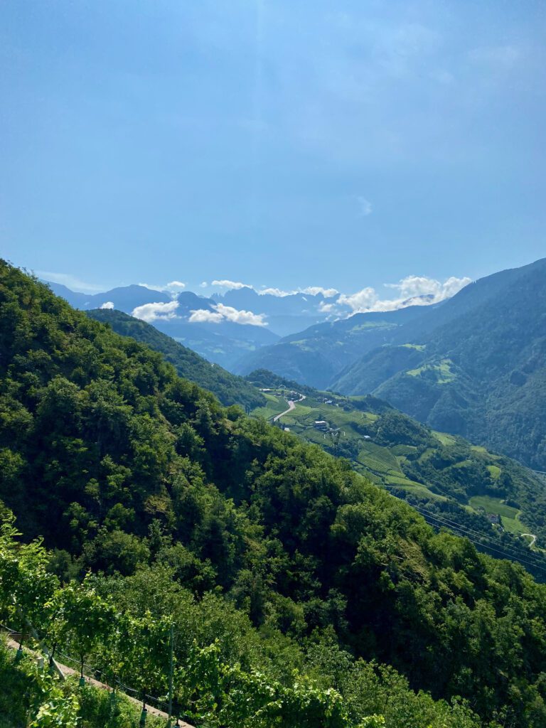 Uitzicht over de Dolomietentoppen