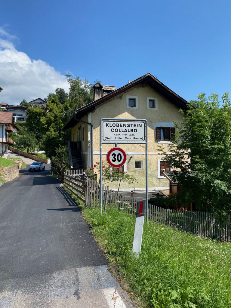 Fietsen in Zuid-Tirol, klimmen naar Klobenstein - Collalbo