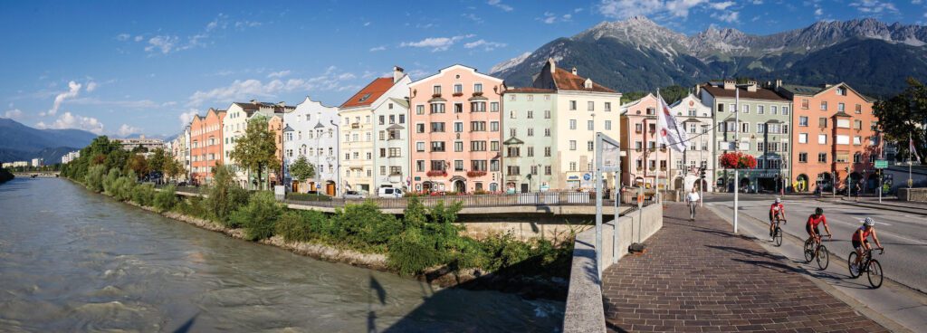 innsbruck stad, fiets, cycling, fietsen, racefiets