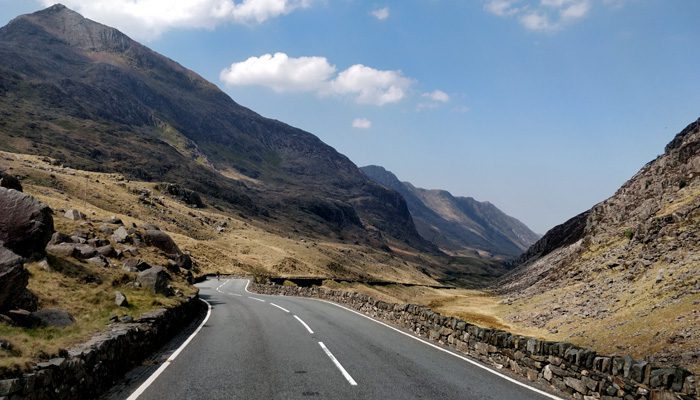 fietsen in wales: snowdonia, snowdonia, Pen-y-gwryd