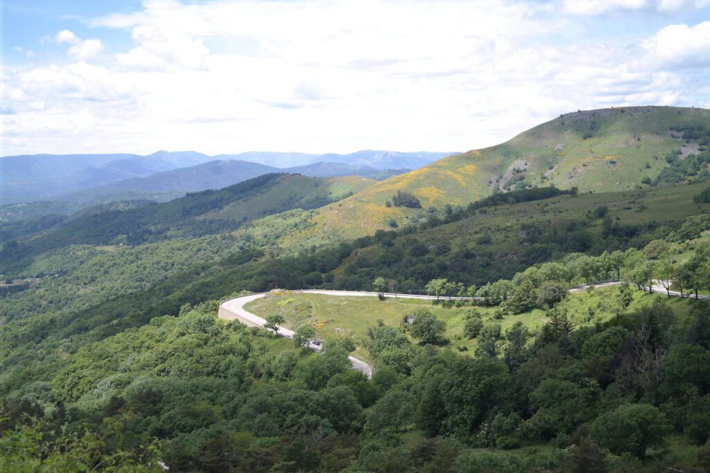 Fietsen in de ardeche is prachtig