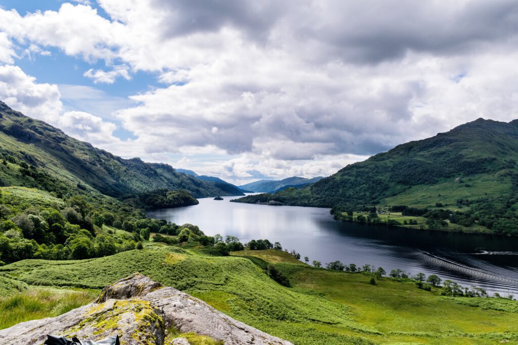 Loch Lomond in Schotland