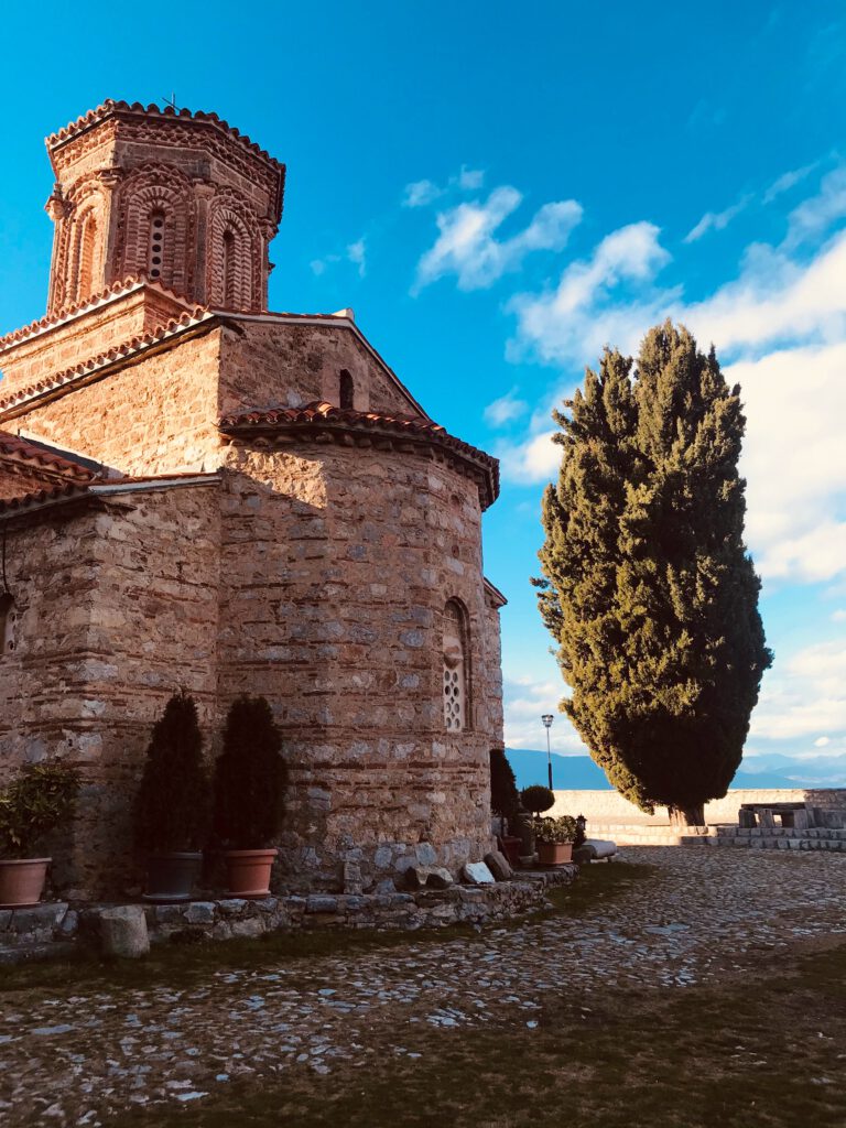 Monastery St Naum, Klooster, St Naum, fietsen, Macedonia