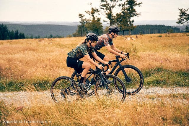 fietsen in Sauerland op de gravelbike