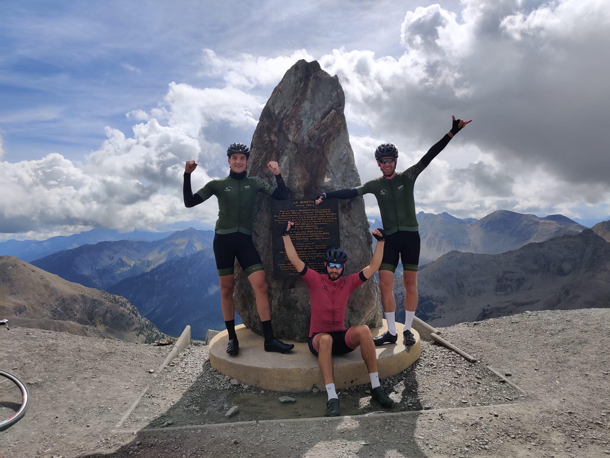 het prachtige punt op de top van de bonette