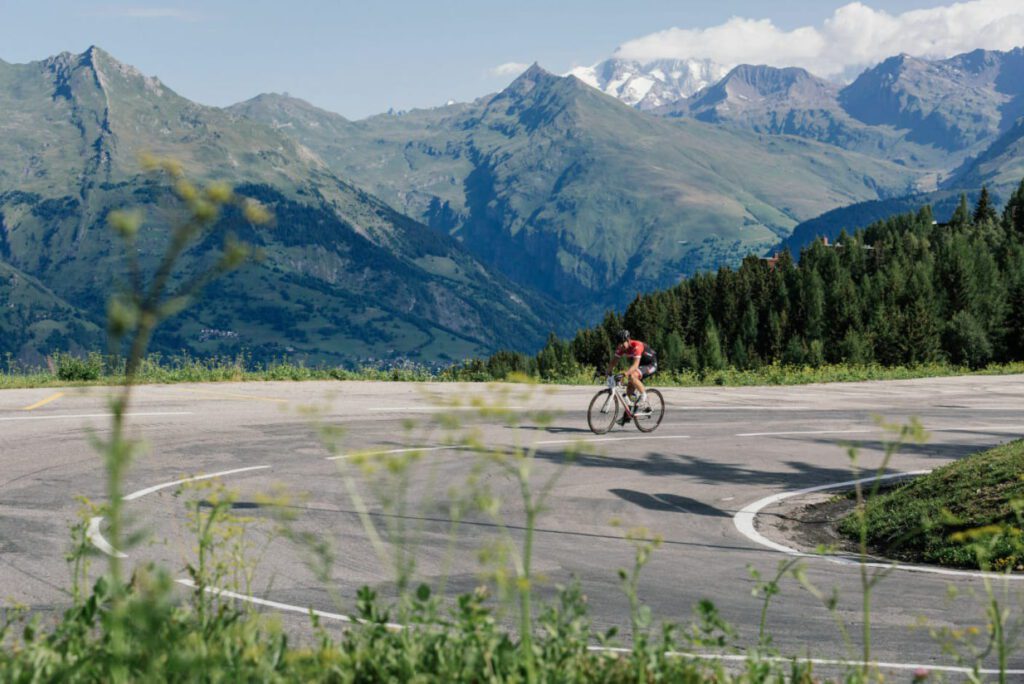 Beklimming van Les Arcs, La Plagne klimmen, fietsen, frankrijk, France, cyclisme, cycling