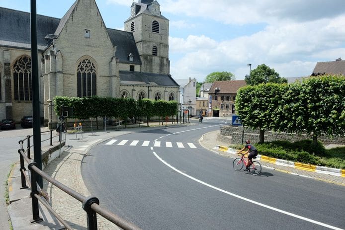 overijse, klim, s-bocht, brabantse pijl, wielrennen, fietsen