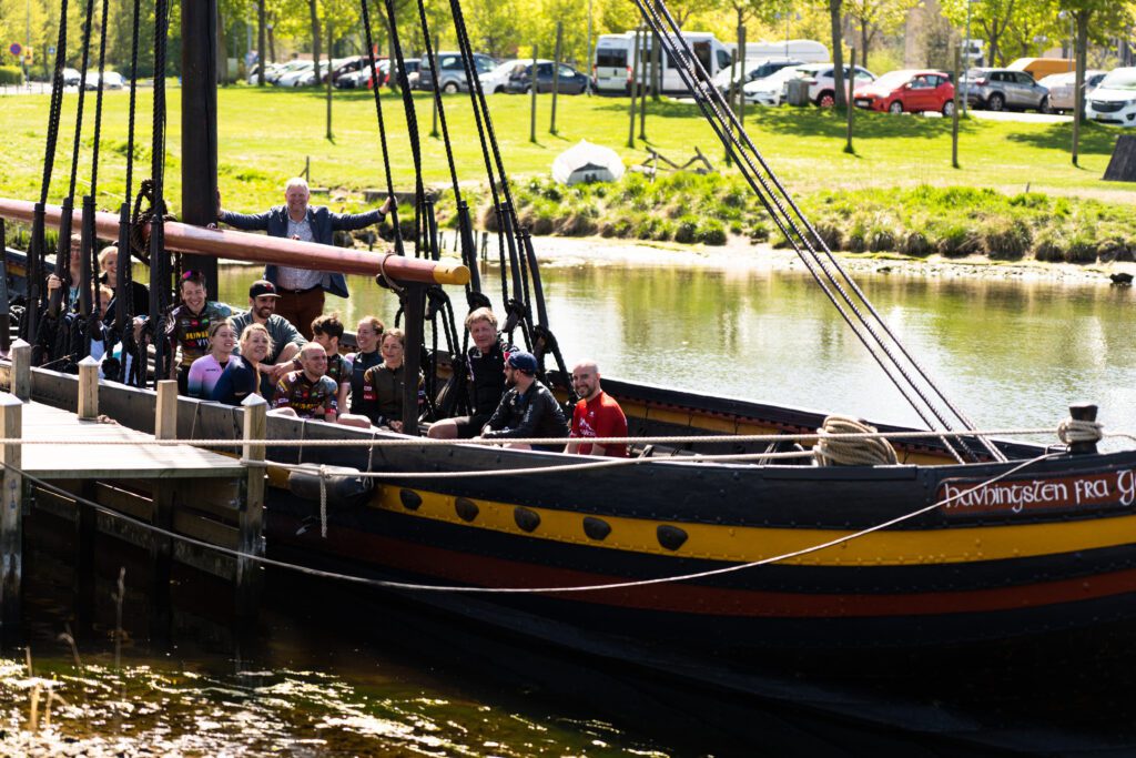 Vikingschip, vikingskipet, roskilde