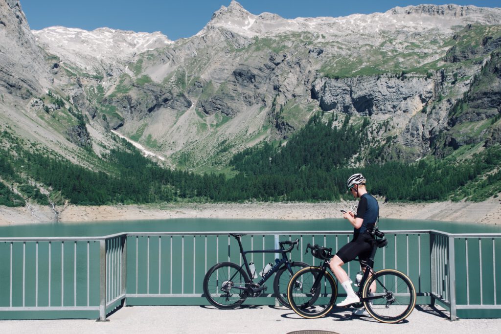 ruben hoogland, barrage de tseuzier, fietsen, fietsen in valais