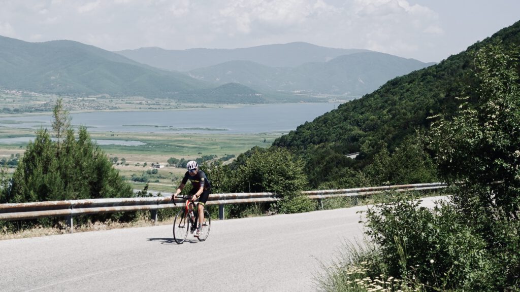 fietsen in Griekenland, fietsen in noord-macedonië, fietsen in Macedonië, fietsen in Griekenland, Prespameer, Prespas, Prespes, Greece, Griekenland, fietsen, fietsvakantie