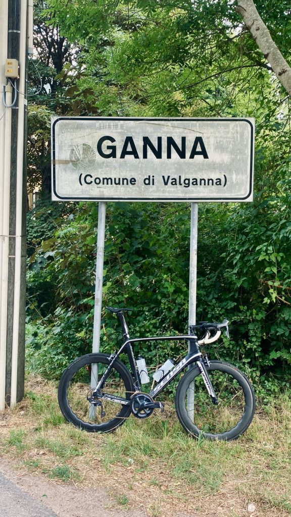ganna, fietsen, pellegrinaggio, op zoek naar ganna, lombardijen, fietsen in lombardijen, lombardia