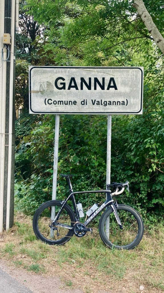 ganna, fietsen, pellegrinaggio, op zoek naar ganna, lombardijen, fietsen in lombardijen, lombardia