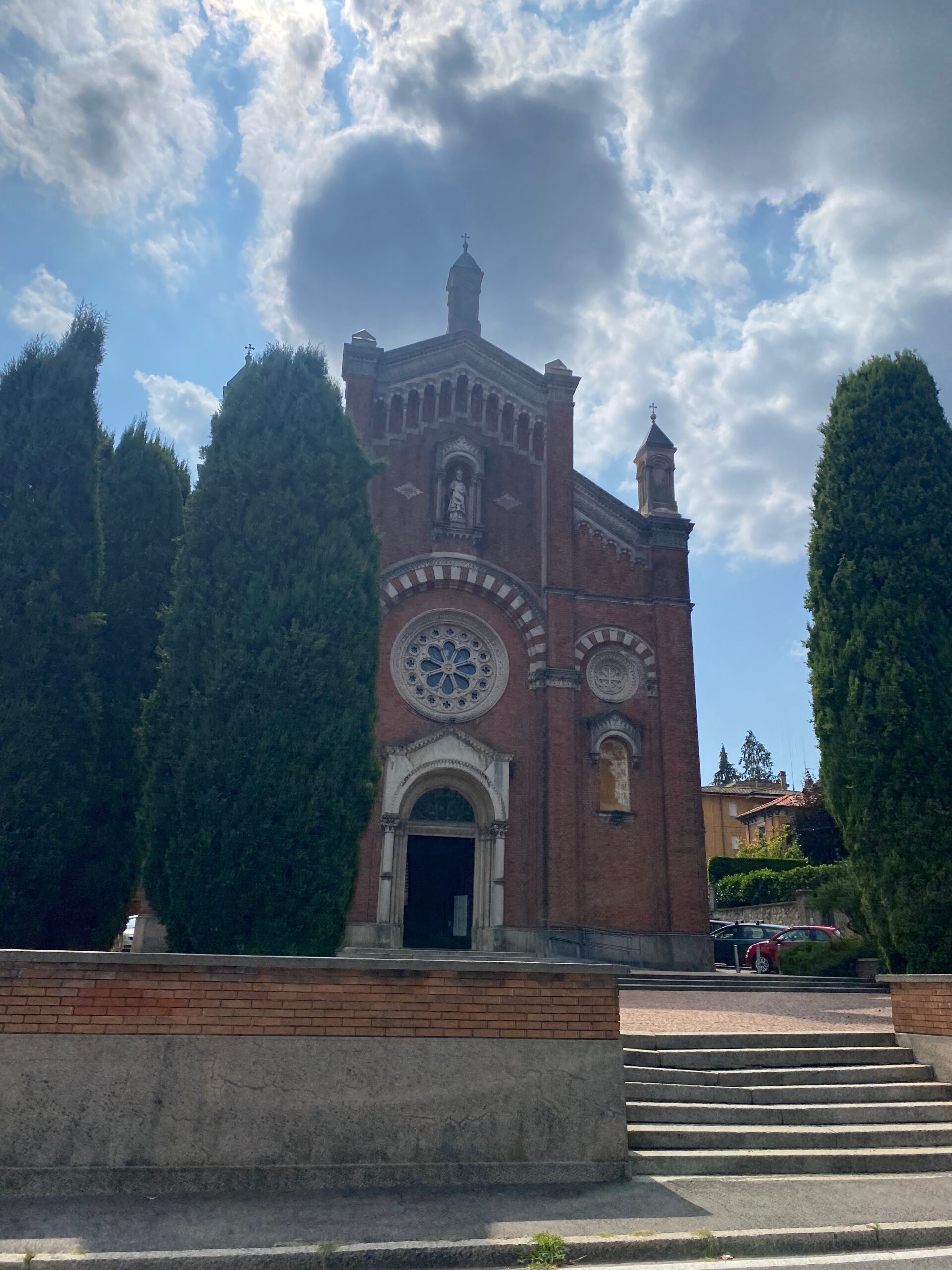 sant ambrogio, kerk, fietsen, lombardijen.