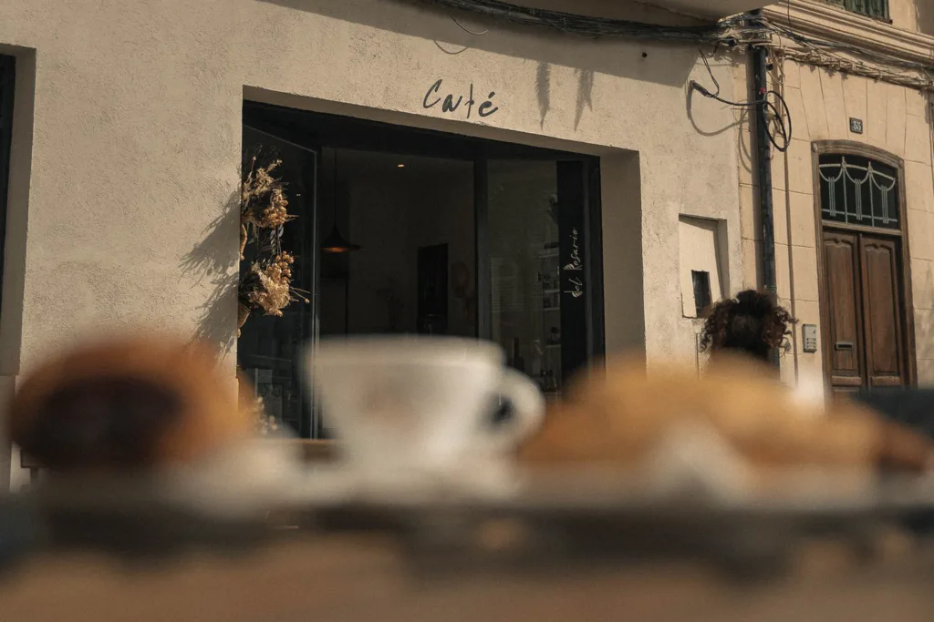 Ruben's routes op Mallorca, cafe Inca,