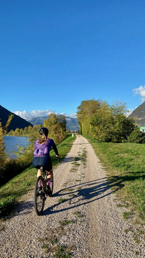 gravel in Bolzano, bolzano gravel, fietsen in Bolzano, lotte van trigt