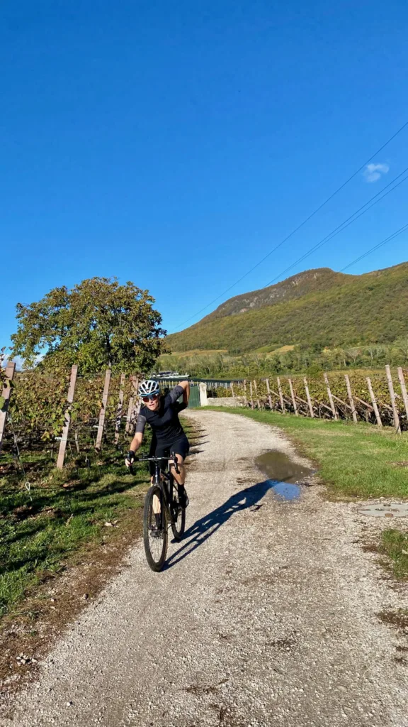 gravel in Bolzano, bolzano gravel, fietsen in Bolzano, eveline van der hek