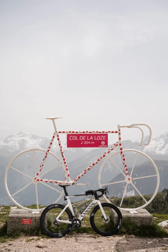 fietsen in courchevel