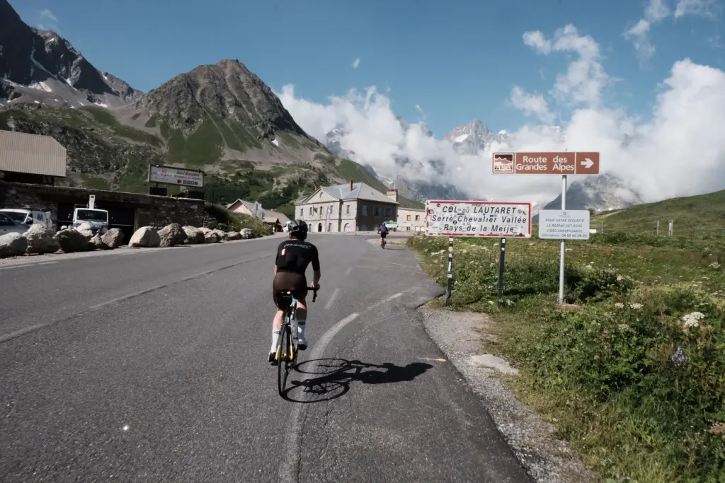 wielrennen in de Franse Alpen, Lautaret, Col du Lautaret