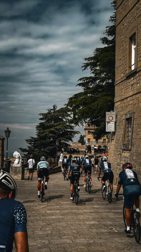 fietsroute van Cesenatico naar San Marino