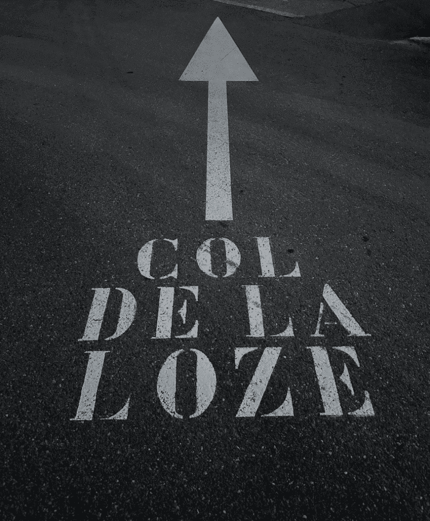 col de la loze, fietsen in Méribel