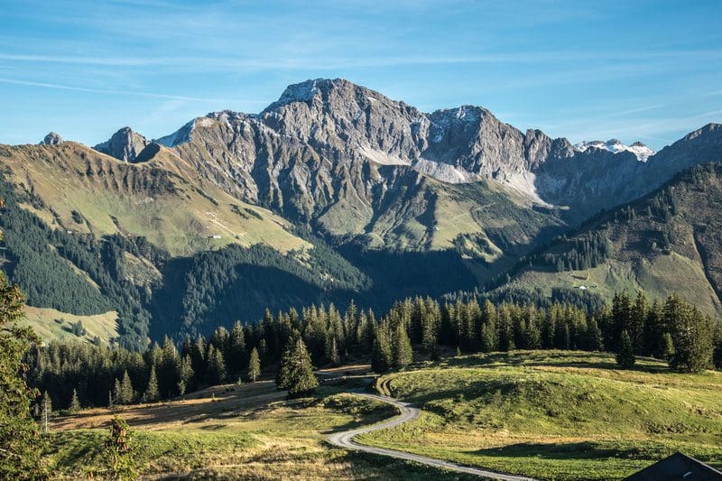 Zitterklapfen, gravelroutes in het bregenzerwald